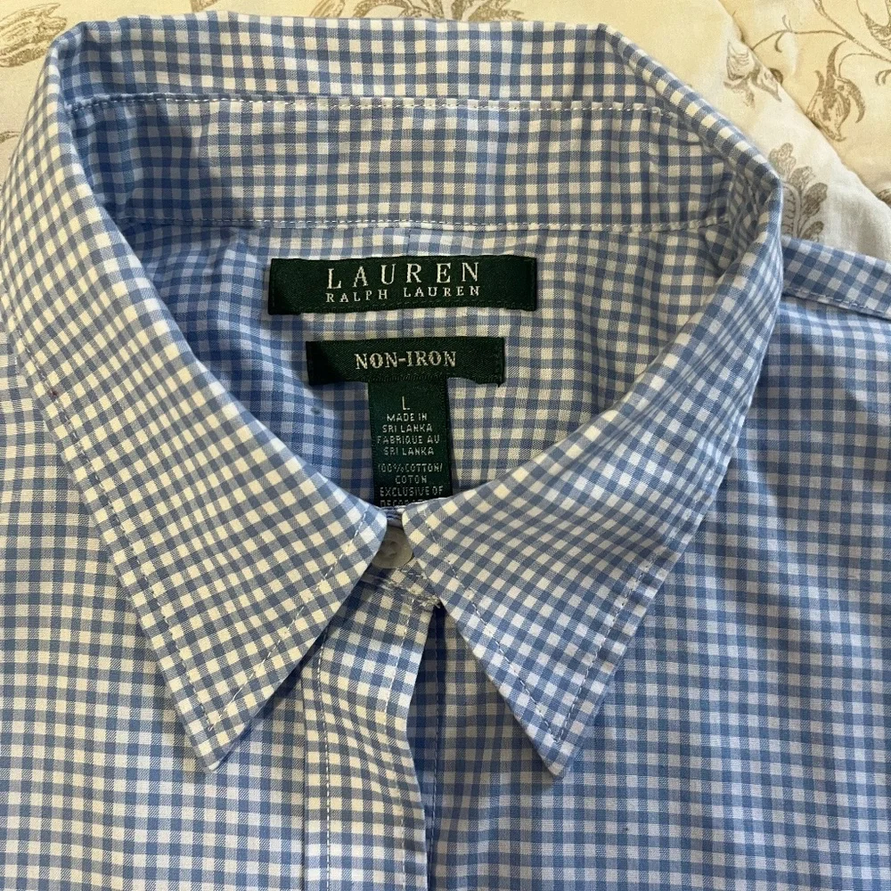 Ralph Lauren womens checkered shirt - Picture 1 of 5